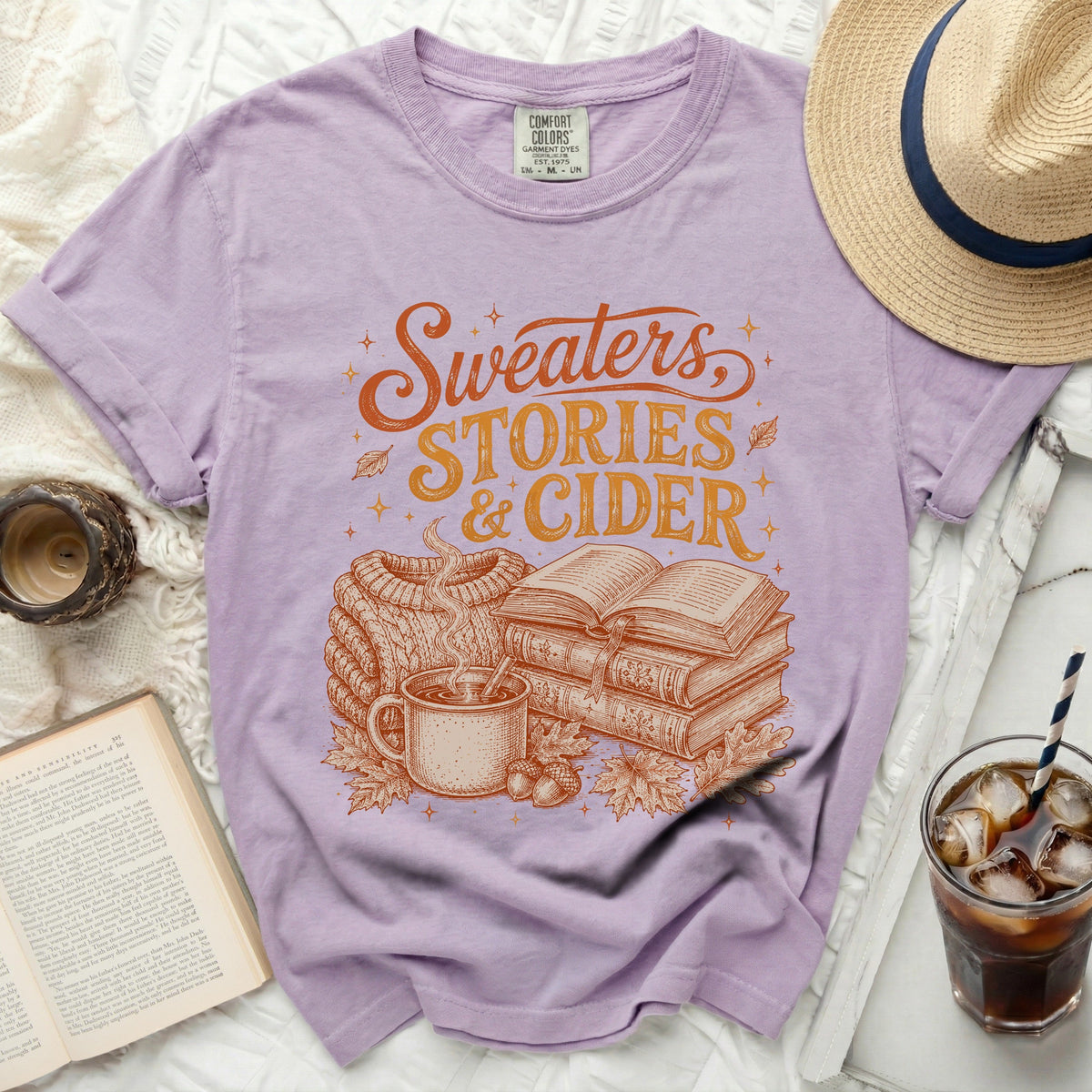 Sweaters, Stories & Cider Tee