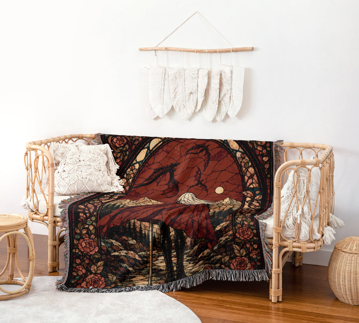 Manon Woven Throw Blanket