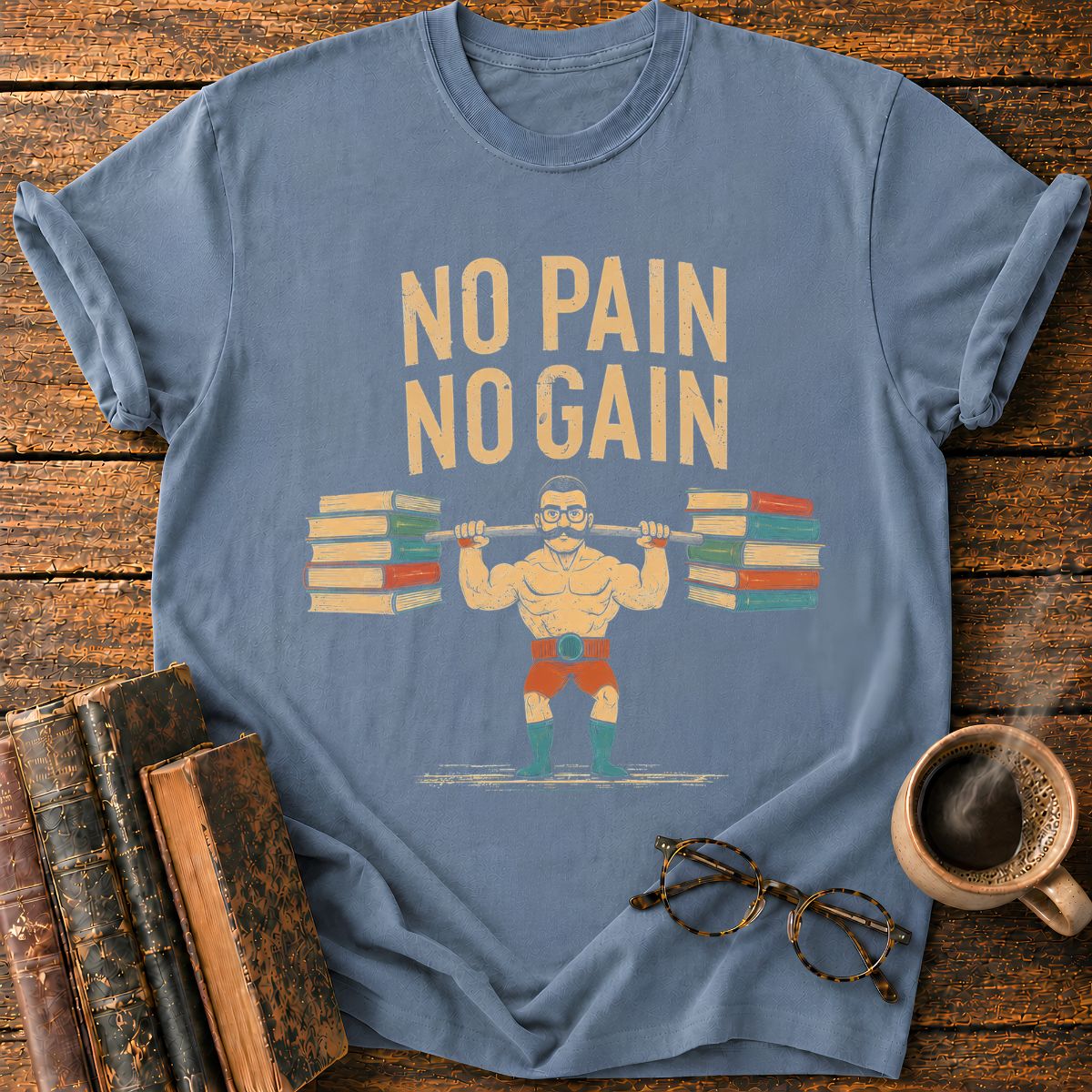 Vintage No Pain No Gain T-Shirt