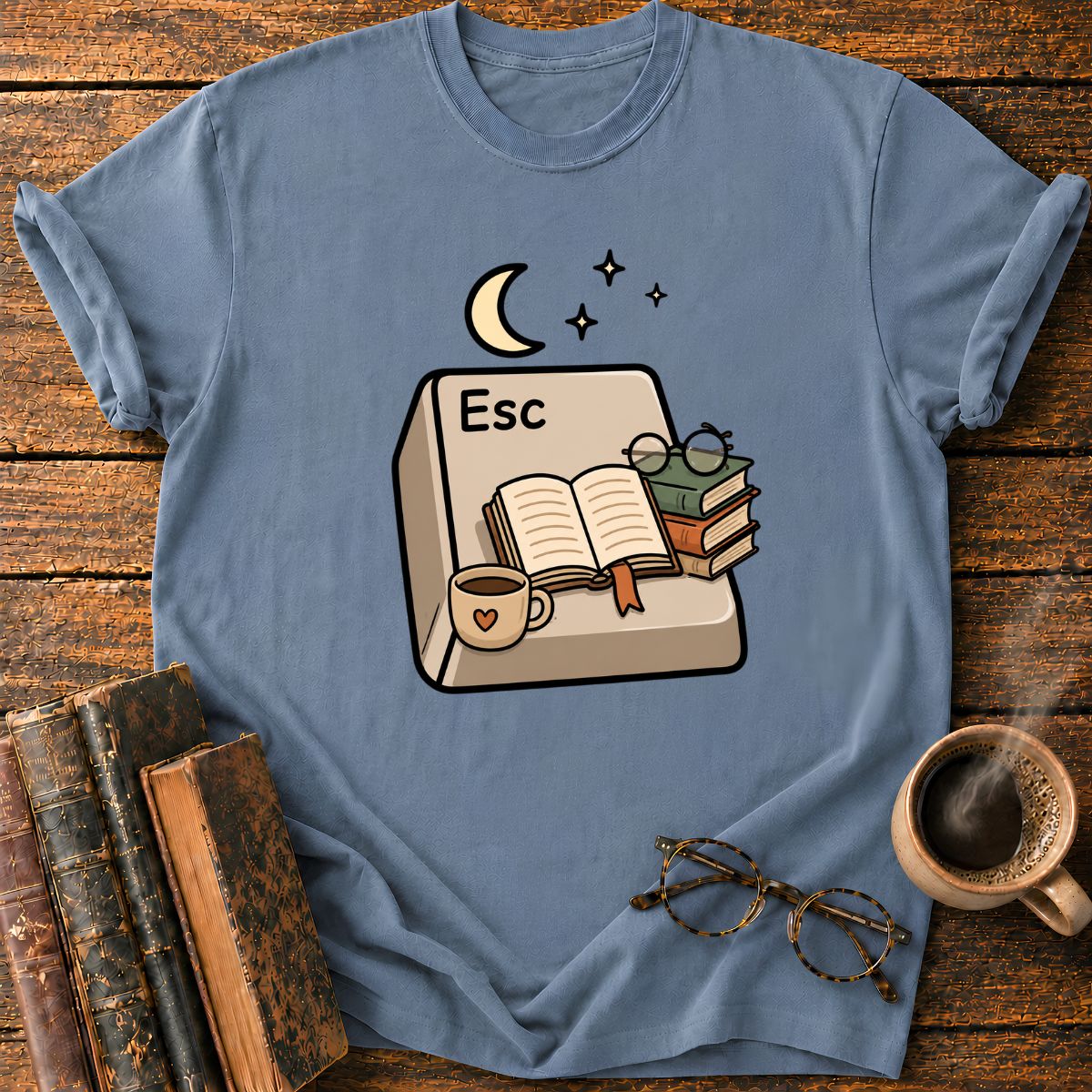 Cozy Escape Into Reading T-Shirt