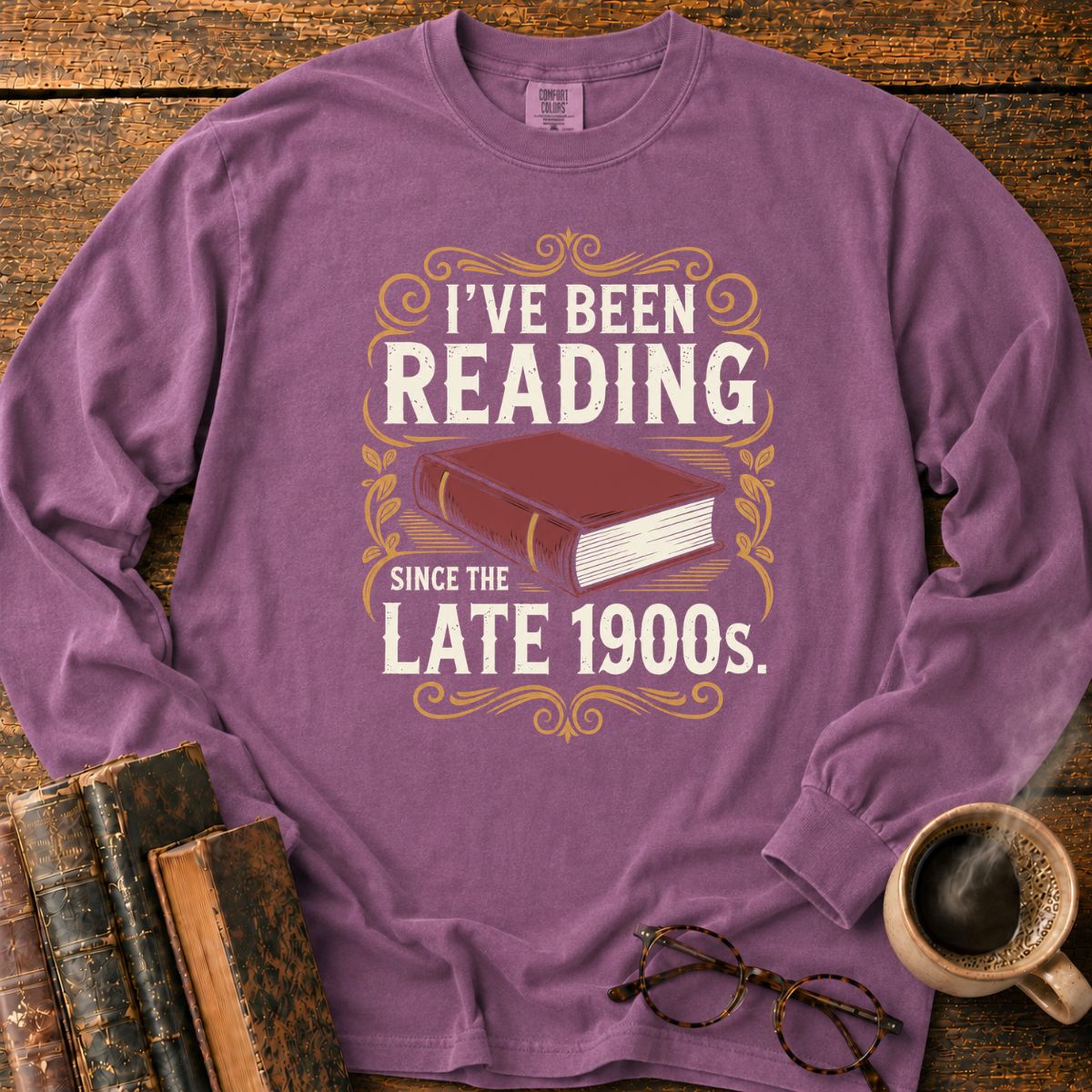 Retro Reading Since The Late 1900s LS T-Shirt