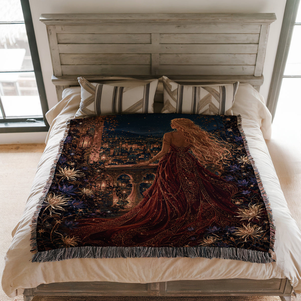 Starfall Woven Throw Blanket