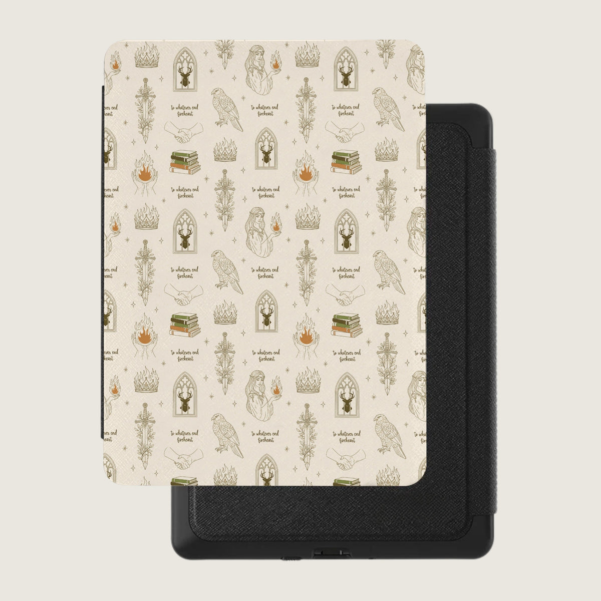 Pattern Fireheart Fae Kindle Case