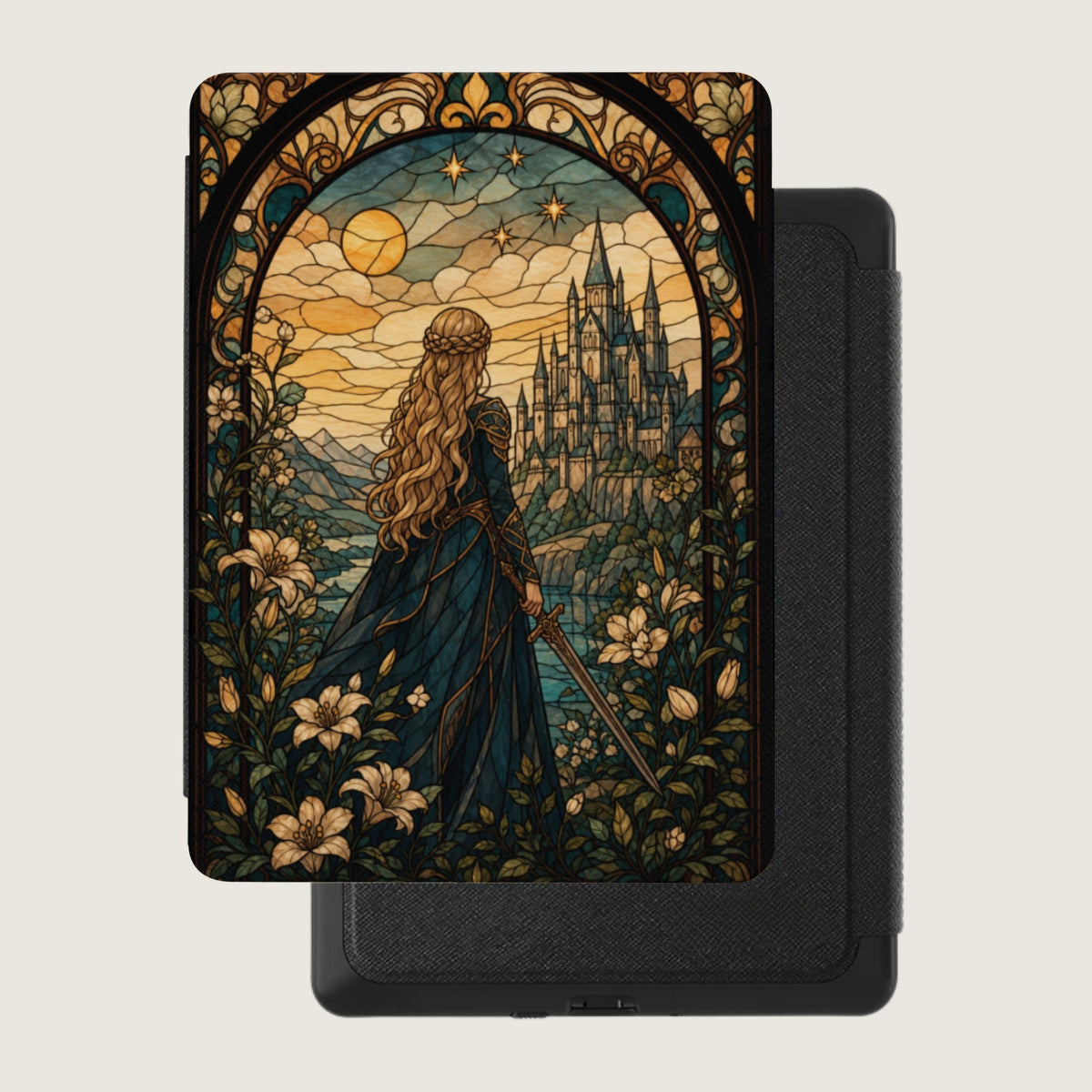 TOG Stained Glass Kindle Case