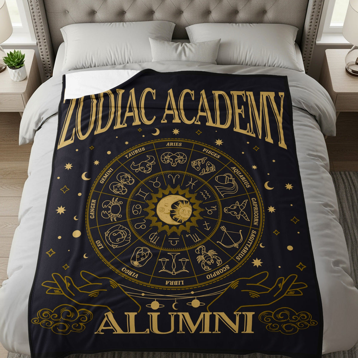 Zodiac Academy Alumni Velveteen Plush Blanket