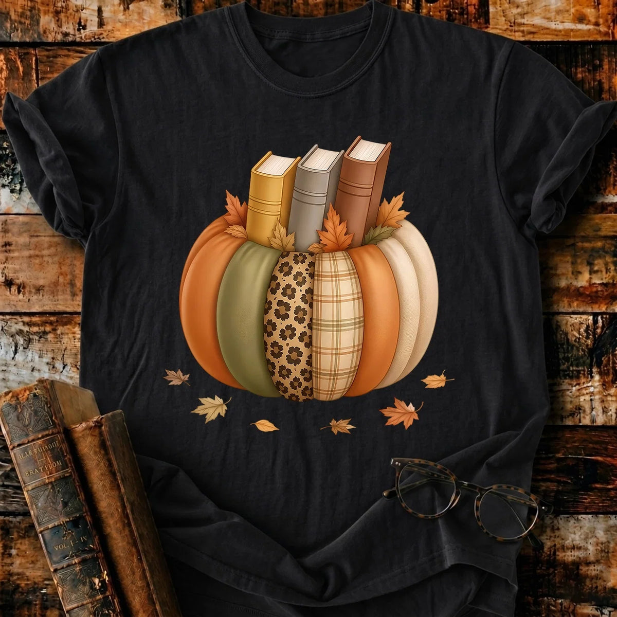 Autumn Bookshelf T-Shirt