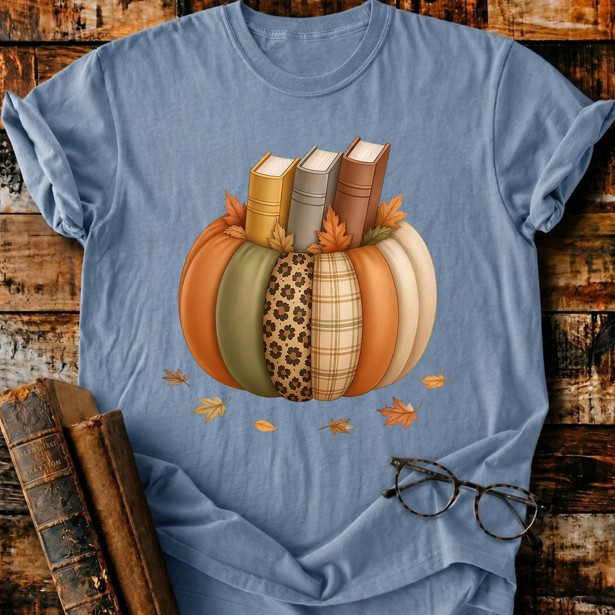 Autumn Bookshelf T-Shirt