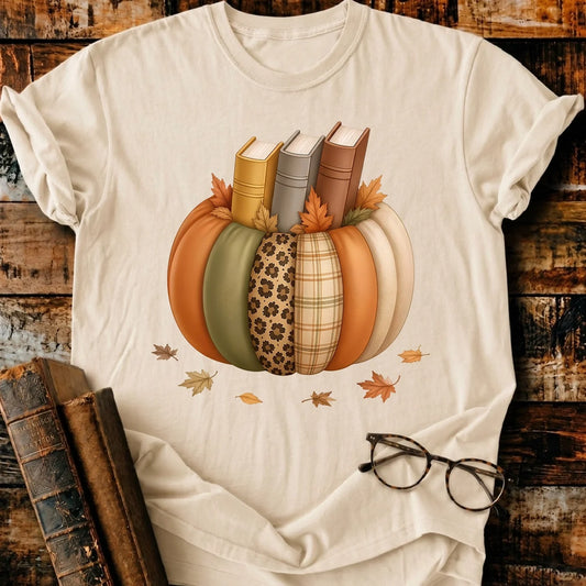 Autumn Bookshelf T-Shirt