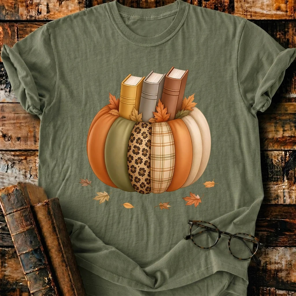 Autumn Bookshelf T-Shirt