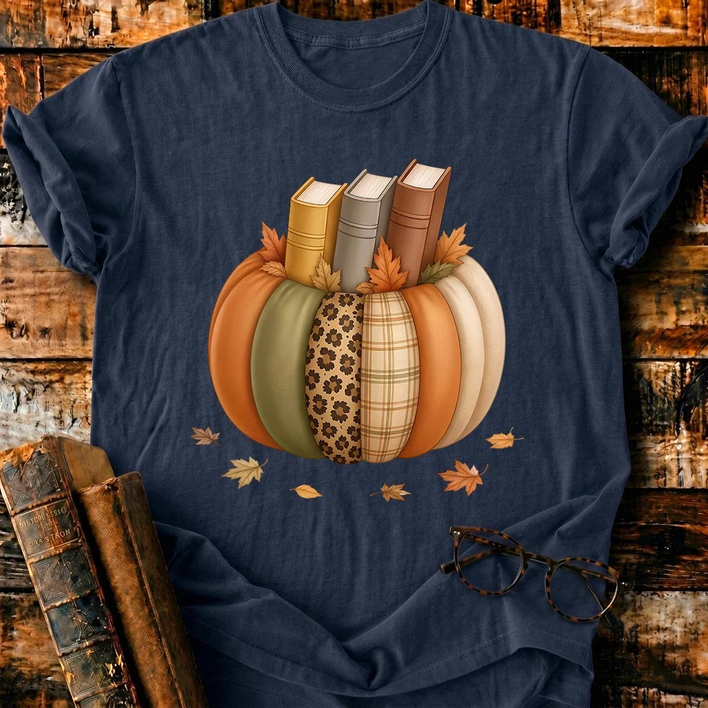 Autumn Bookshelf T-Shirt
