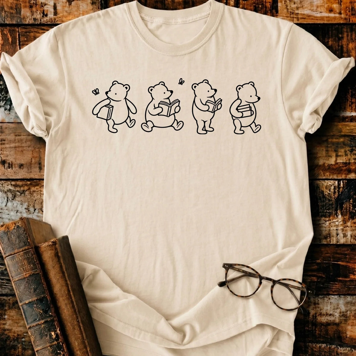 Bookish Pooh T-Shirt