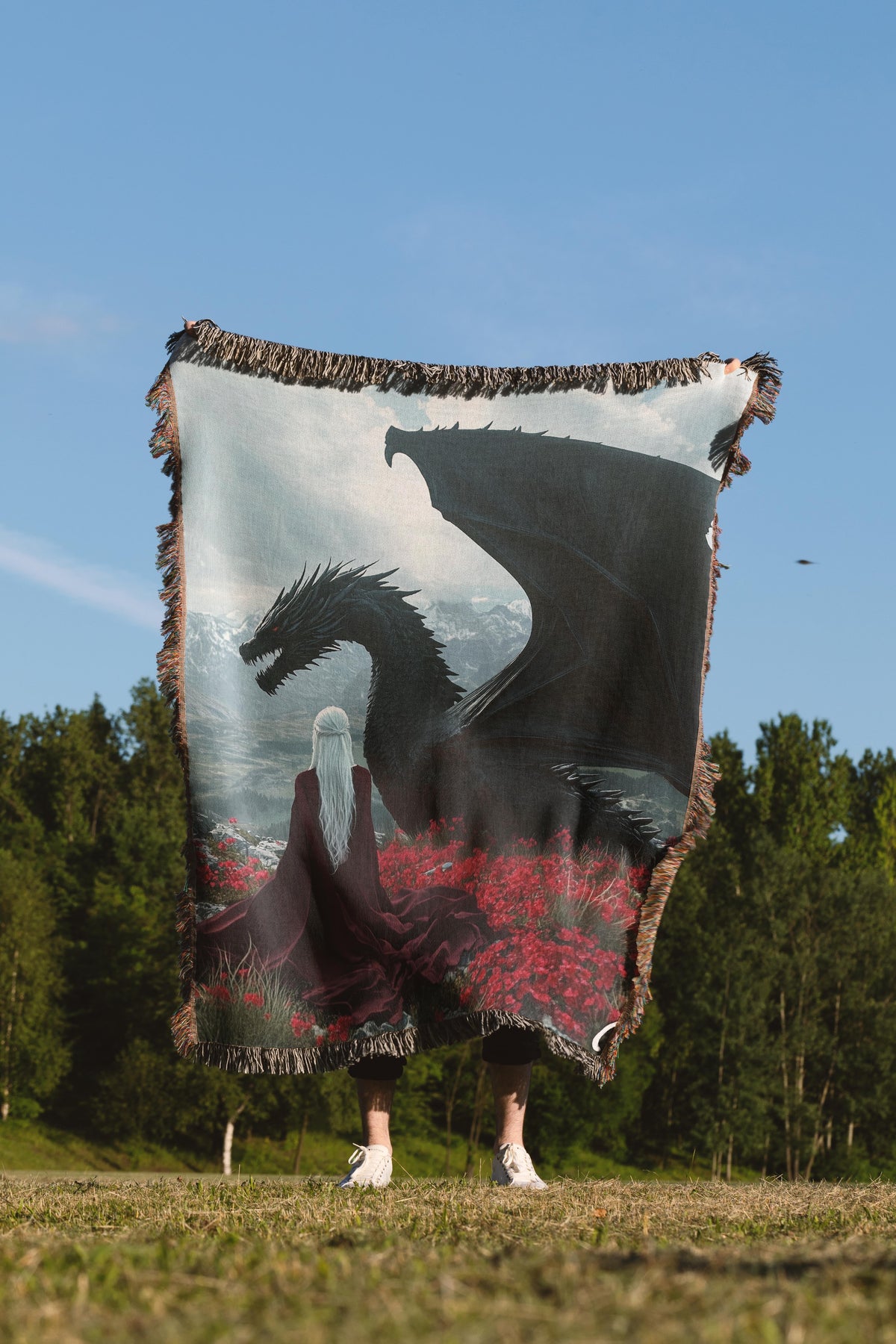 Abraxos Woven Throw Blanket
