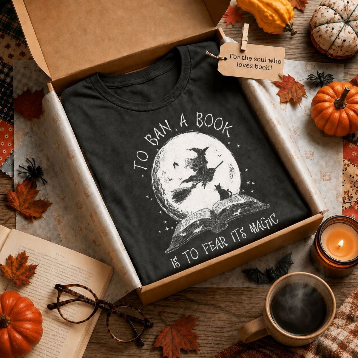 To Ban a Book’s Moonlit Magic T-Shirt