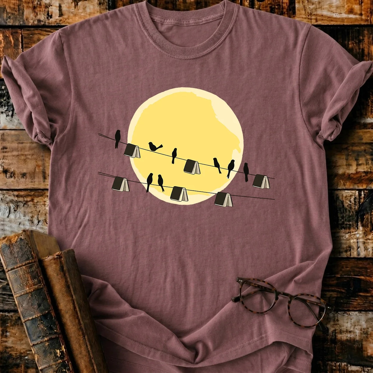 Moonlit Readers T-Shirt