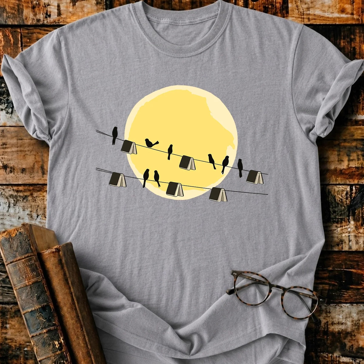 Moonlit Readers T-Shirt