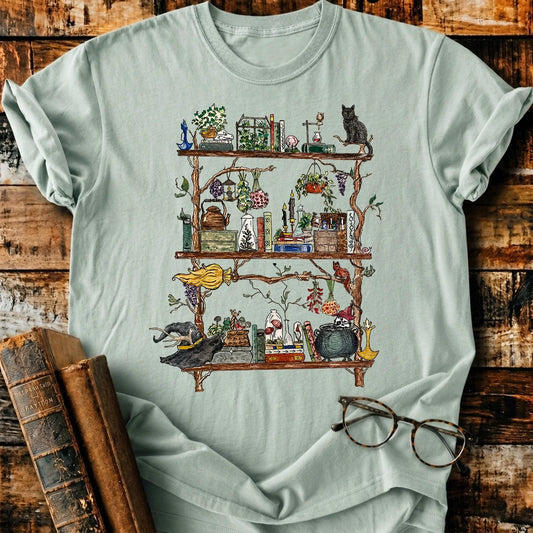 Spooky Shelves T-Shirt