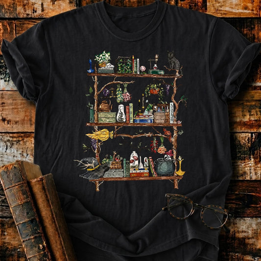Spooky Shelves T-Shirt