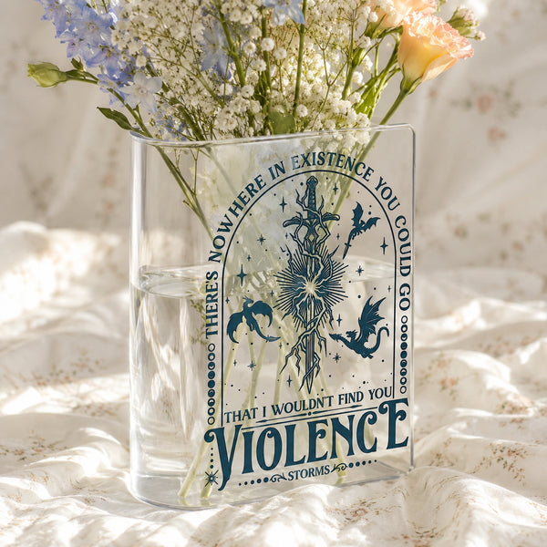 There Is Nowhere Acrylic Book Vase Book Lover Gift