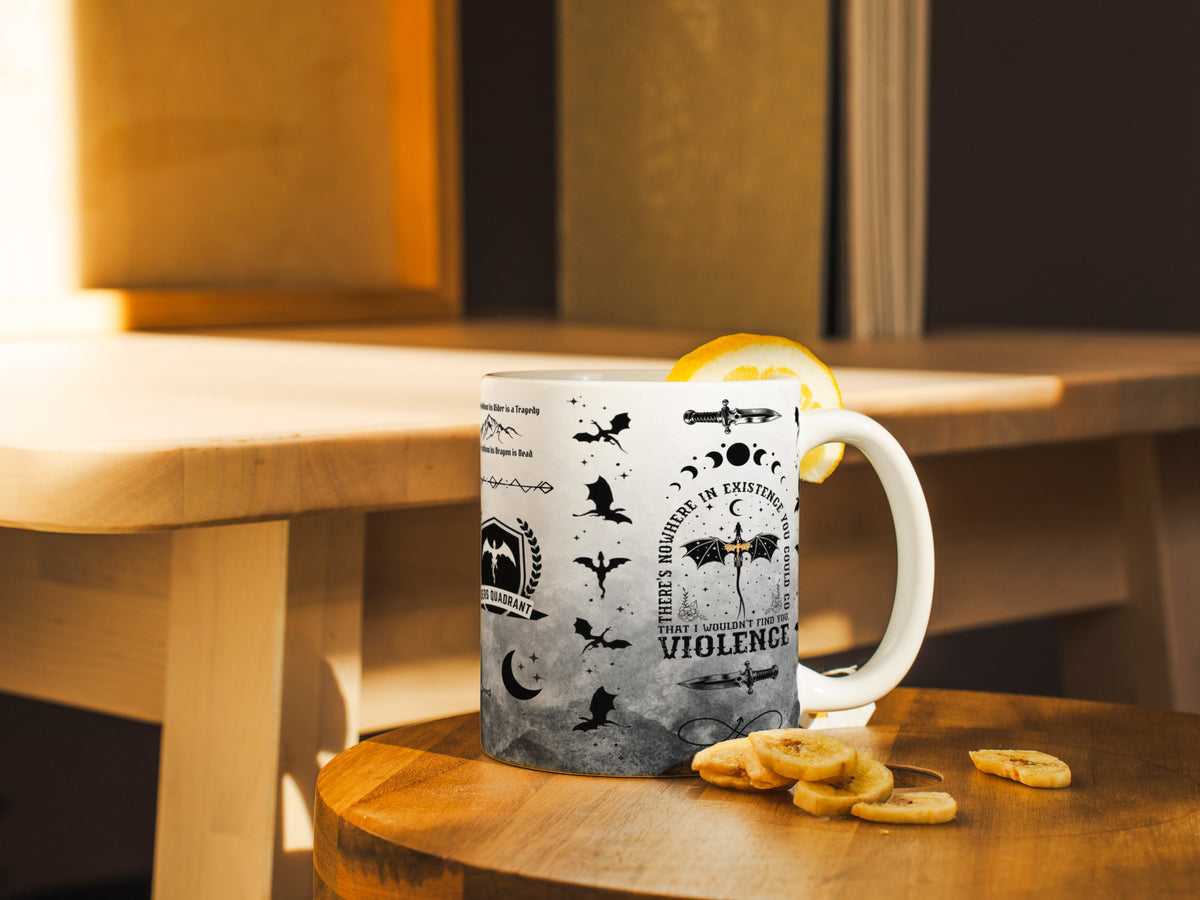 White Fourth Wing Mug