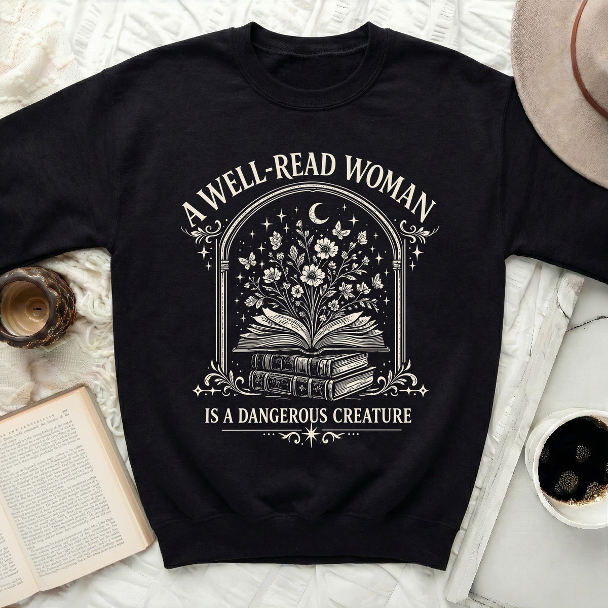 A Well-Read Woman Sweatshirt