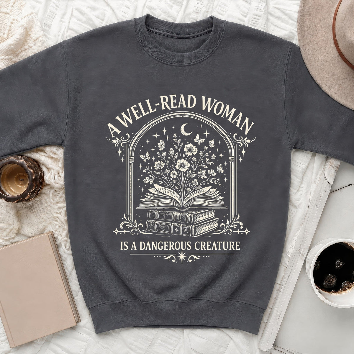 A Well-Read Woman Sweatshirt