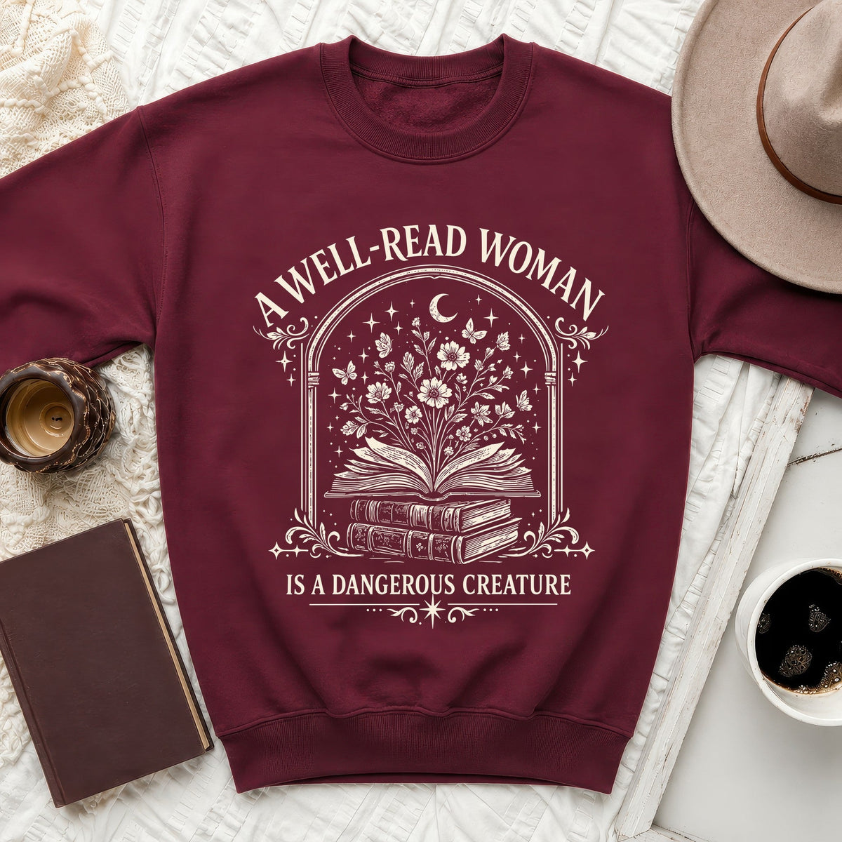 A Well-Read Woman Sweatshirt