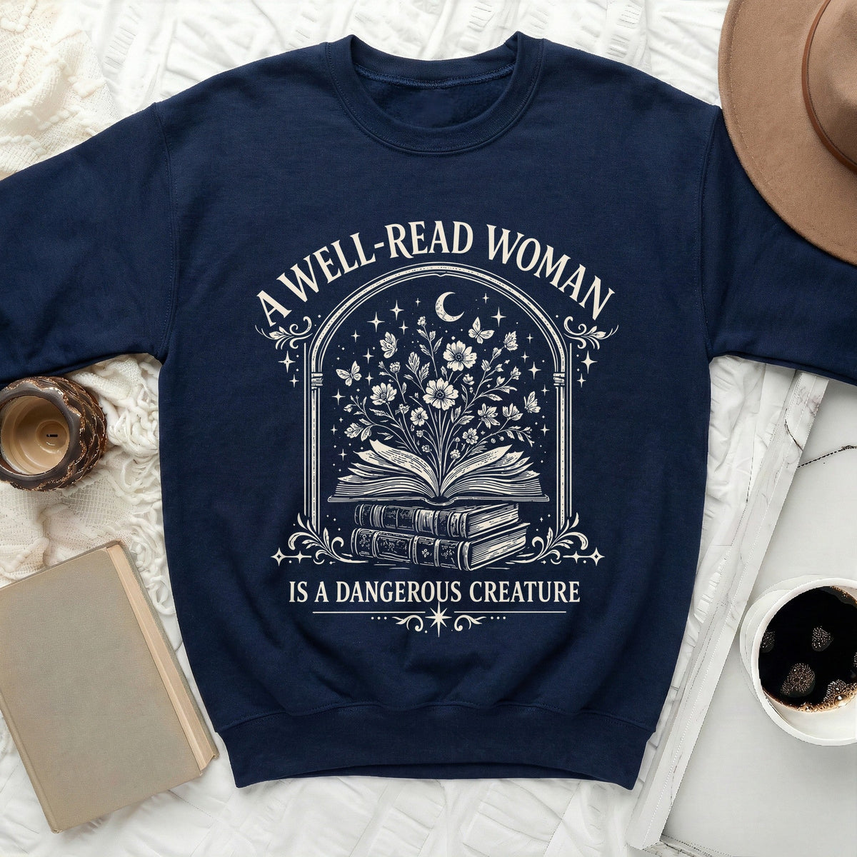 A Well-Read Woman Sweatshirt