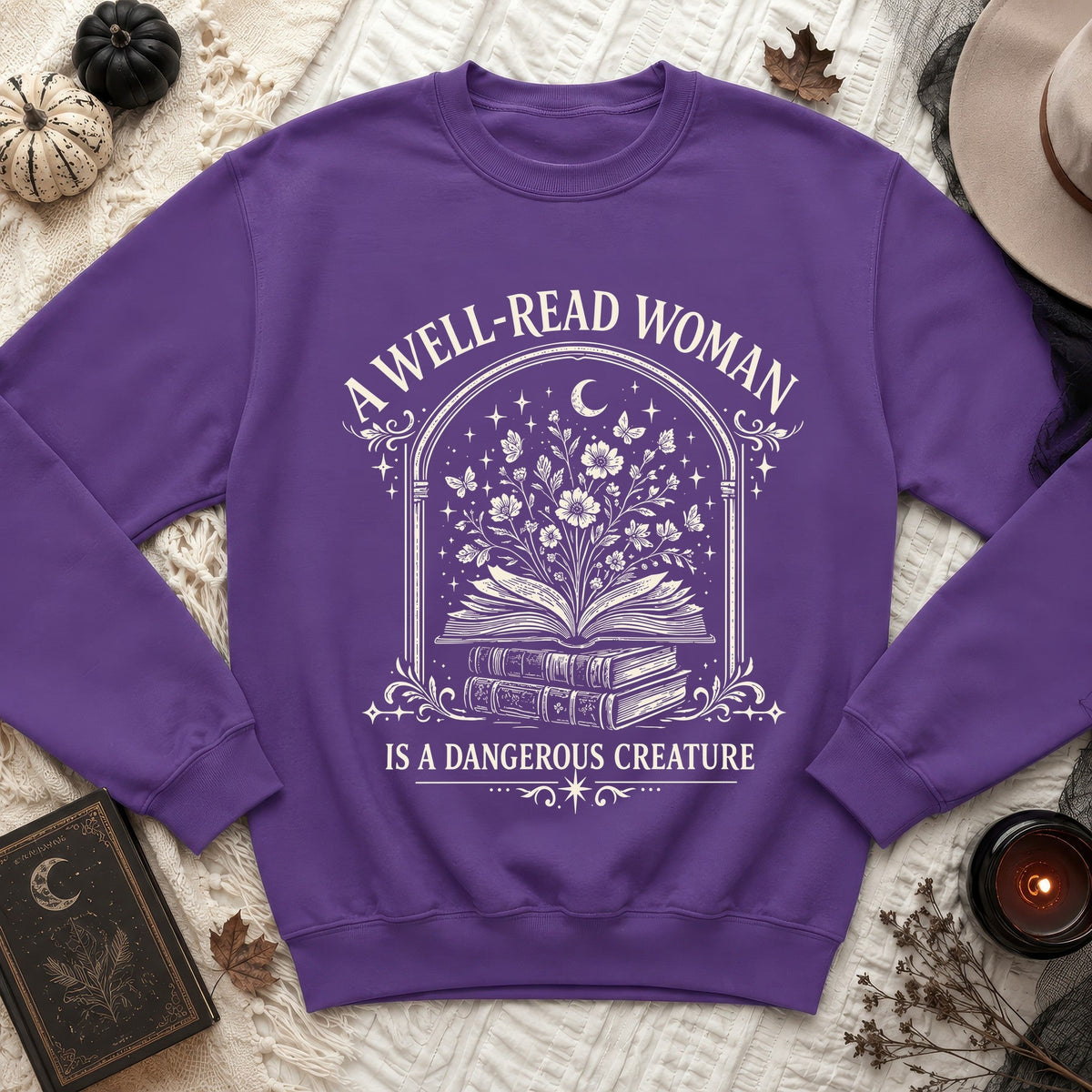 A Well-Read Woman Sweatshirt
