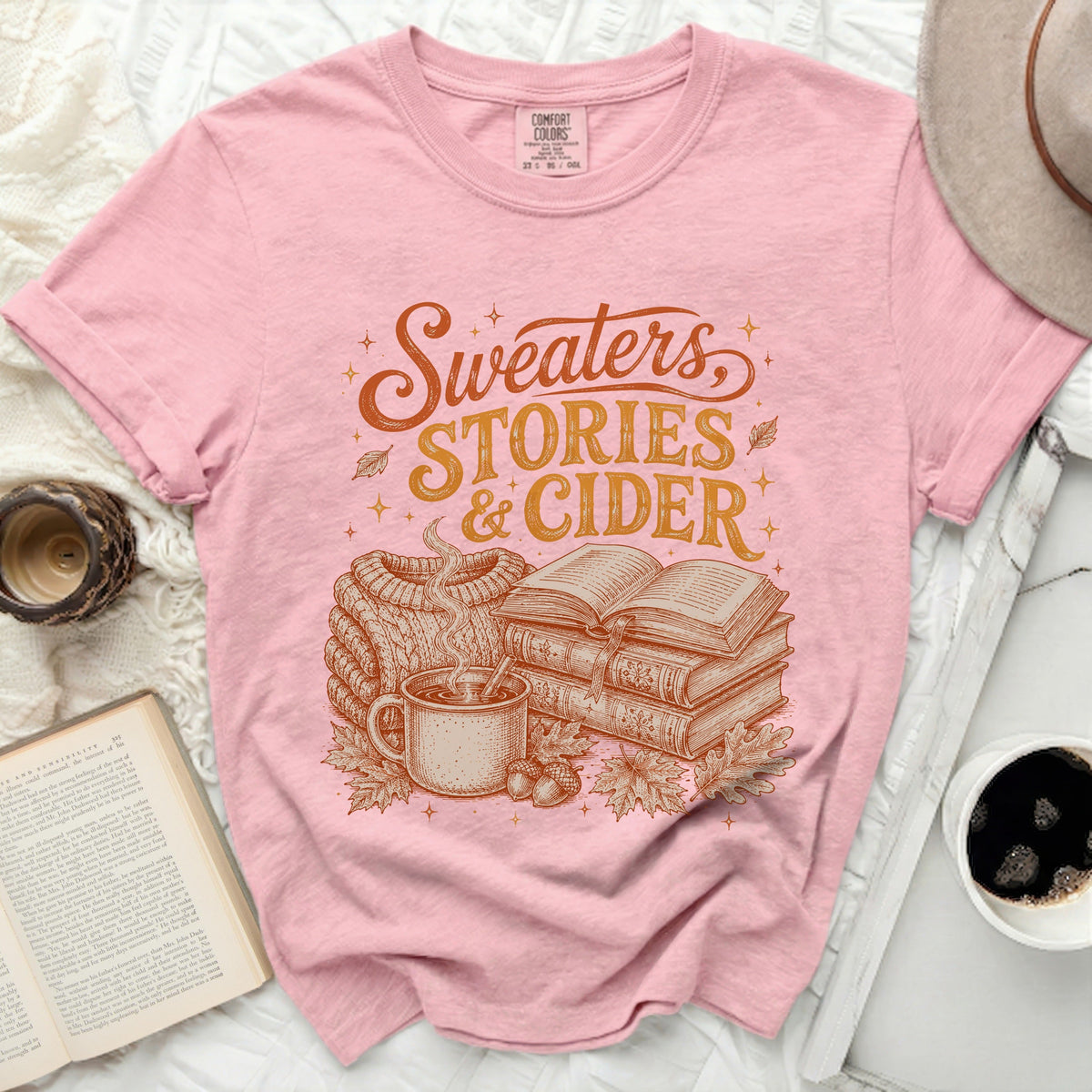 Sweaters, Stories & Cider Tee