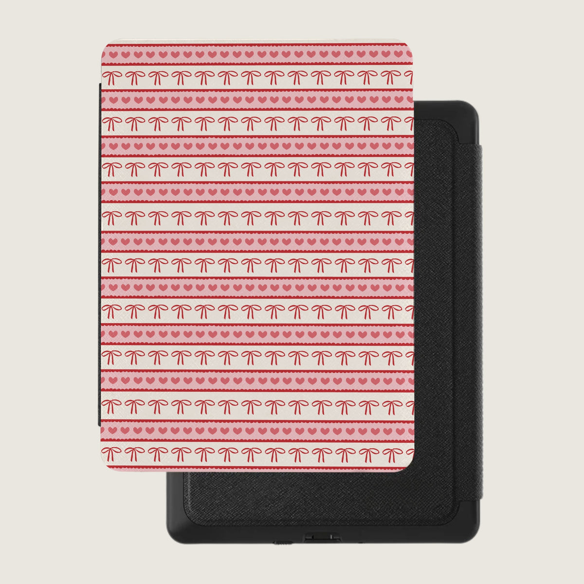 Bows Hearts Kindle Case
