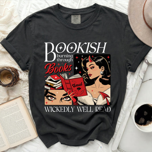 Wicked Smut Reader Pin-Up Tee