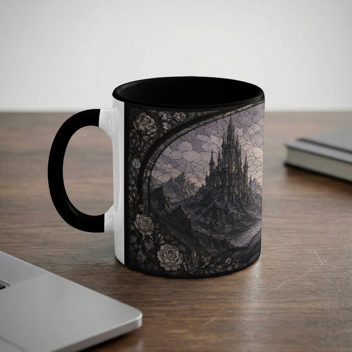 Assassin & Stag Stained Glass Mug