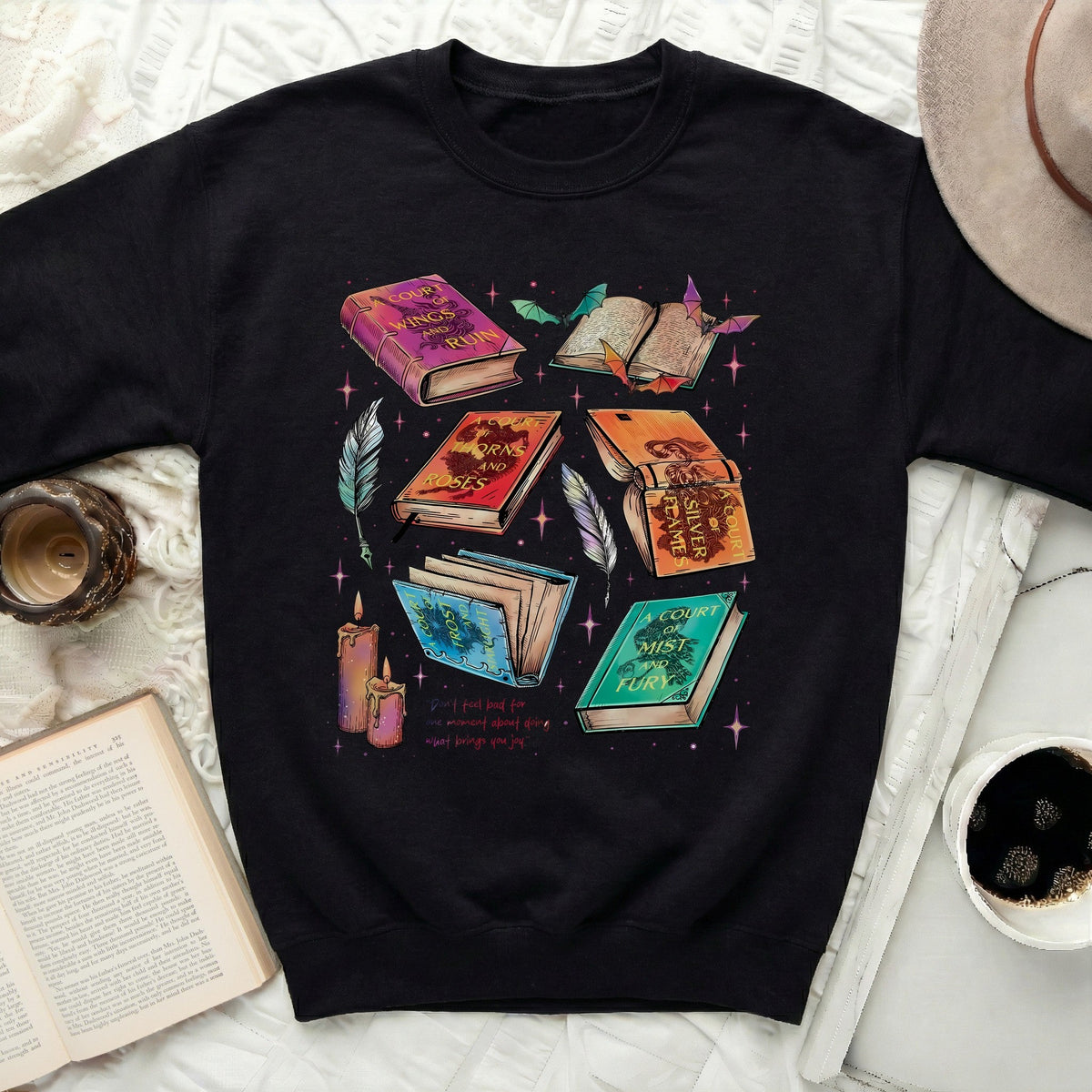 ACOTAR Book Stack Sweatshirt