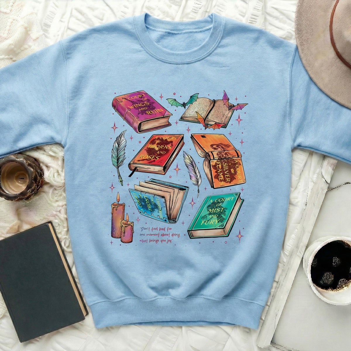 ACOTAR Book Stack Sweatshirt