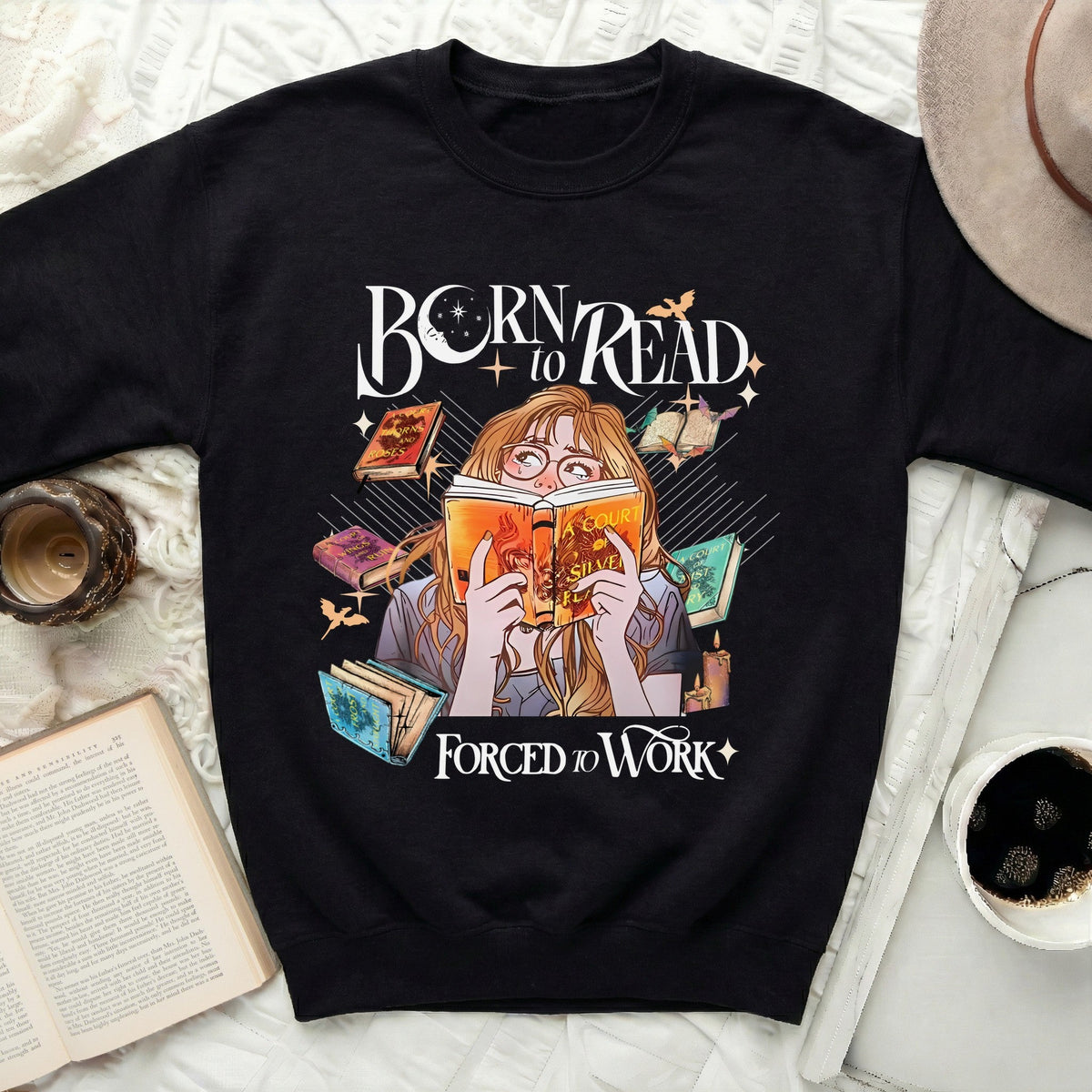 ACOTAR Born to Read Sweatshirt