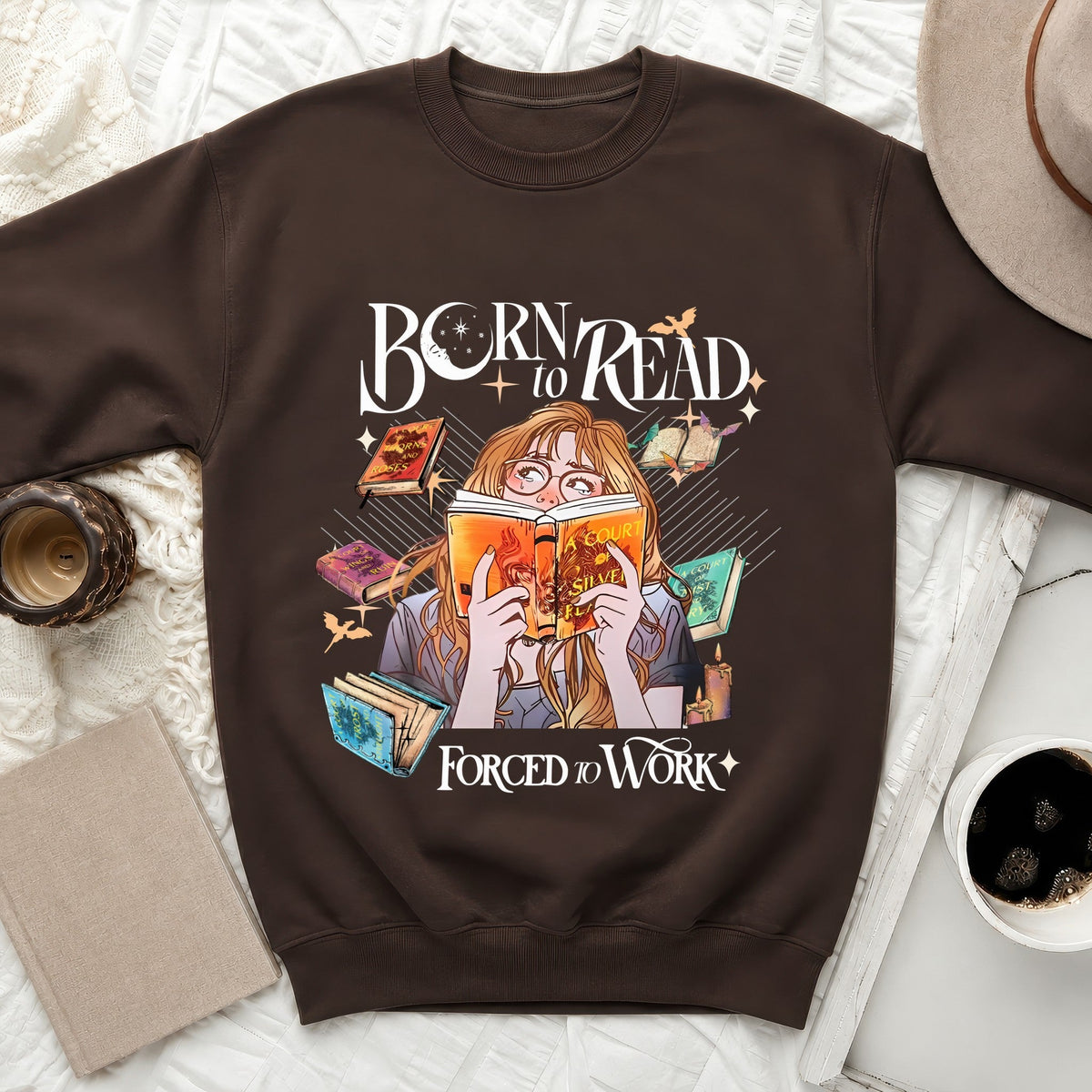 ACOTAR Born to Read Sweatshirt