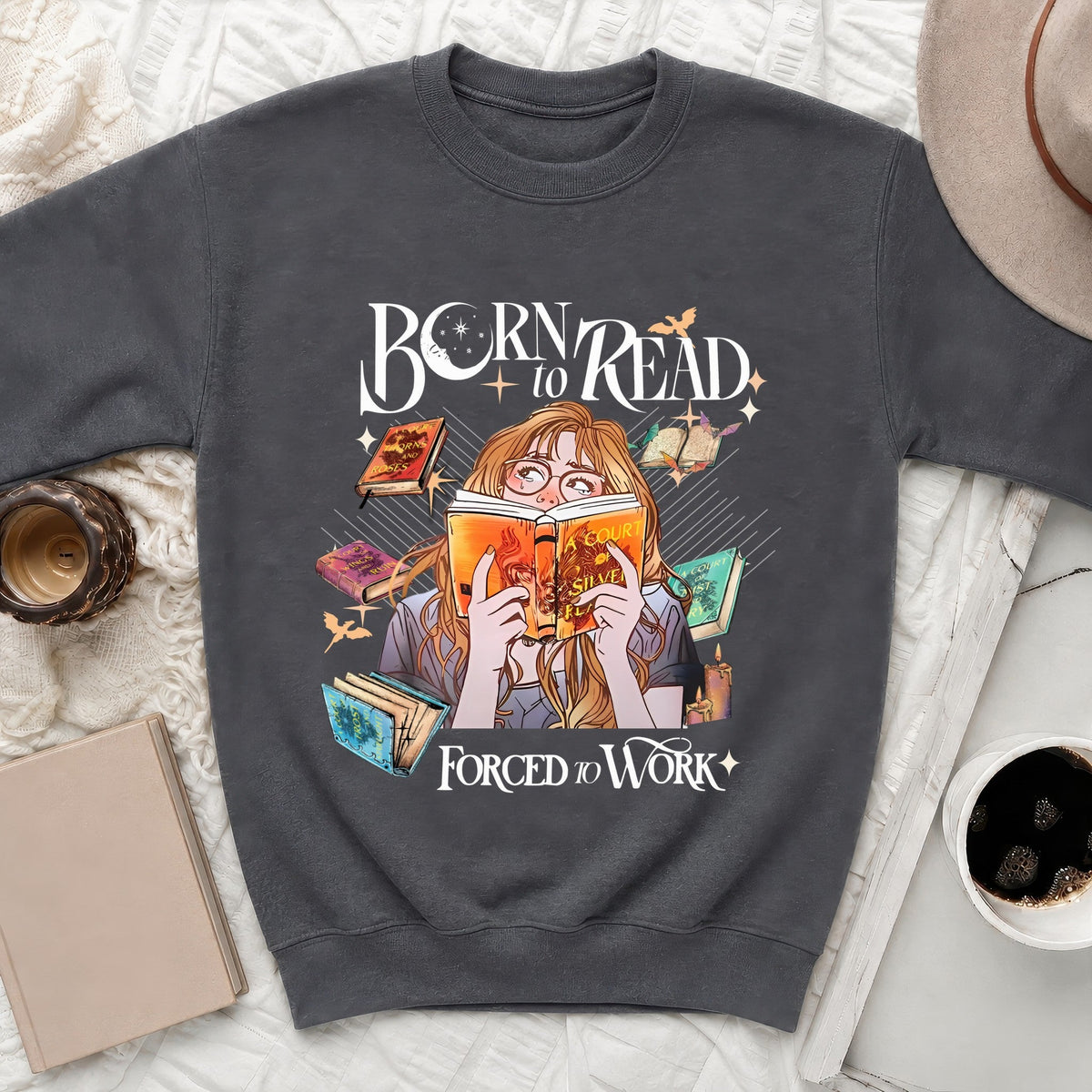ACOTAR Born to Read Sweatshirt