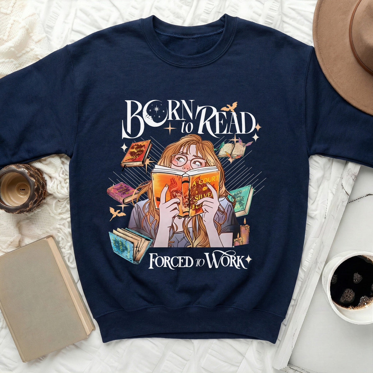 ACOTAR Born to Read Sweatshirt