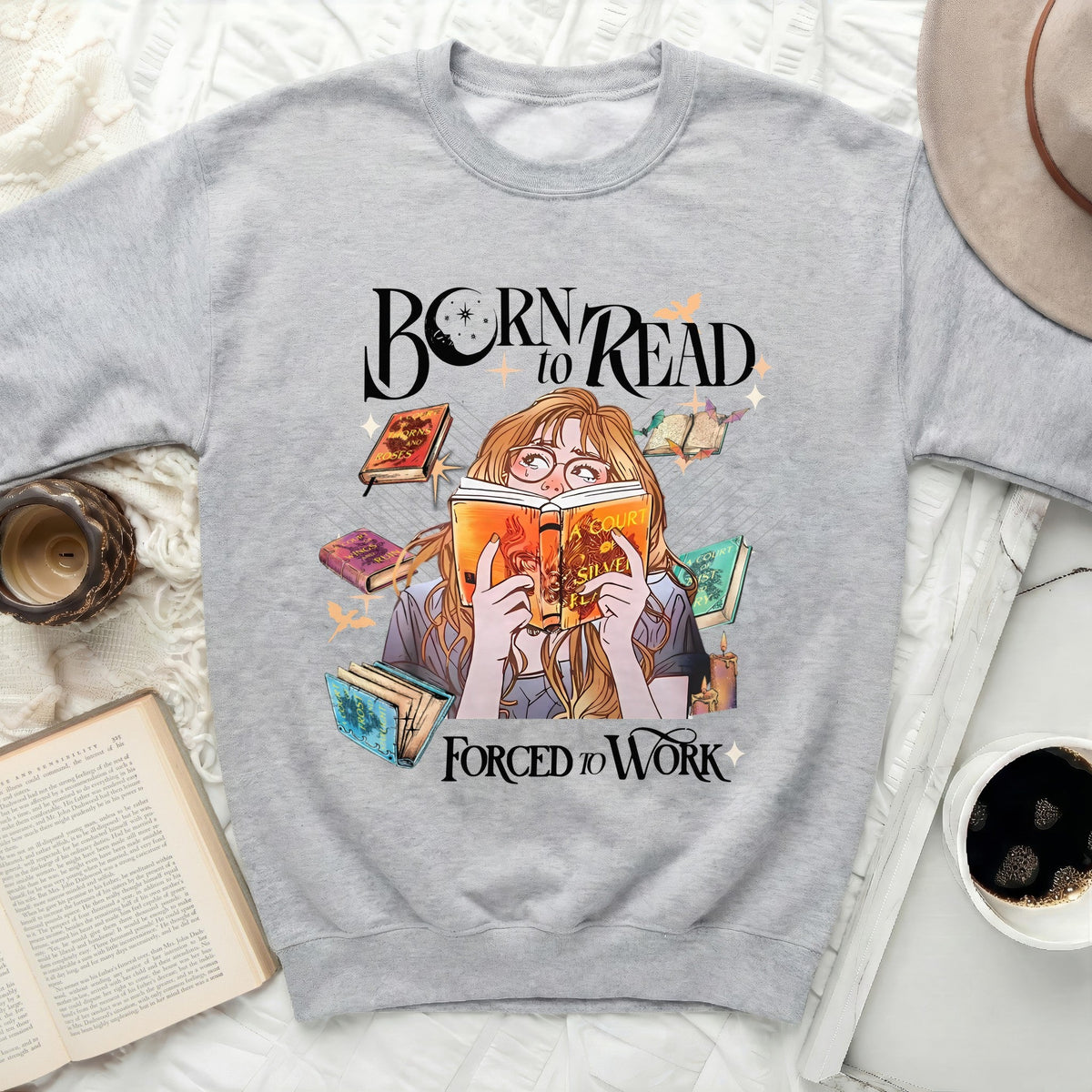 ACOTAR Born to Read Sweatshirt