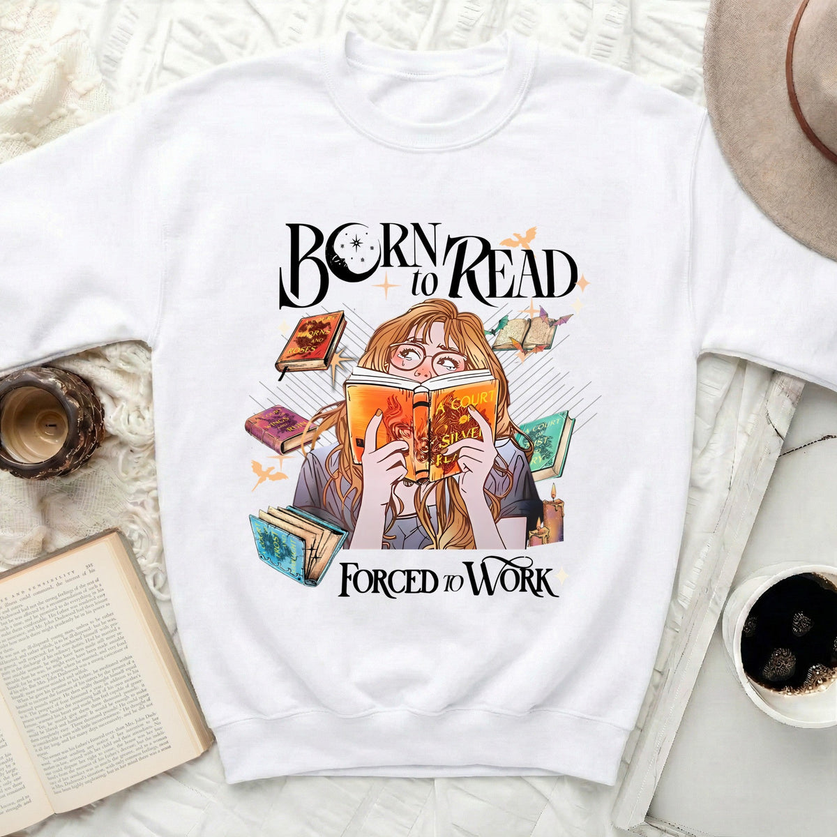 ACOTAR Born to Read Sweatshirt