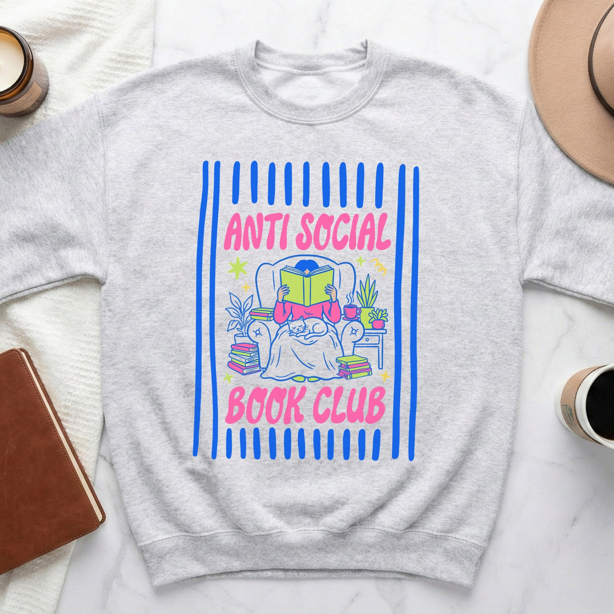 Anti Social Book Club Icon Sweatshirt