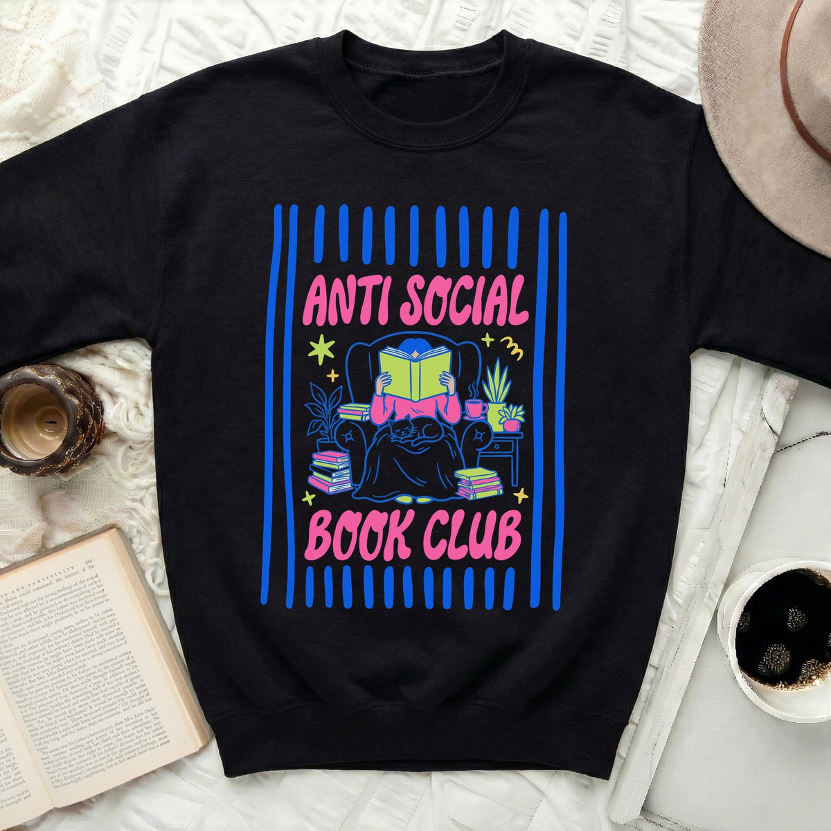 Anti Social Book Club Icon Sweatshirt
