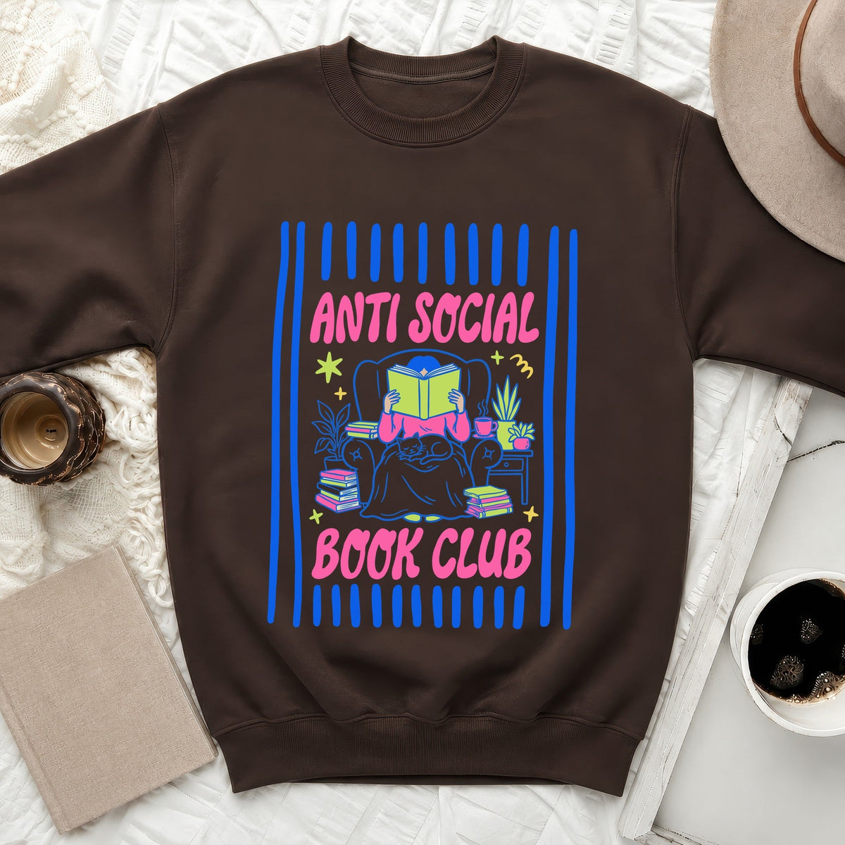 Anti Social Book Club Icon Sweatshirt