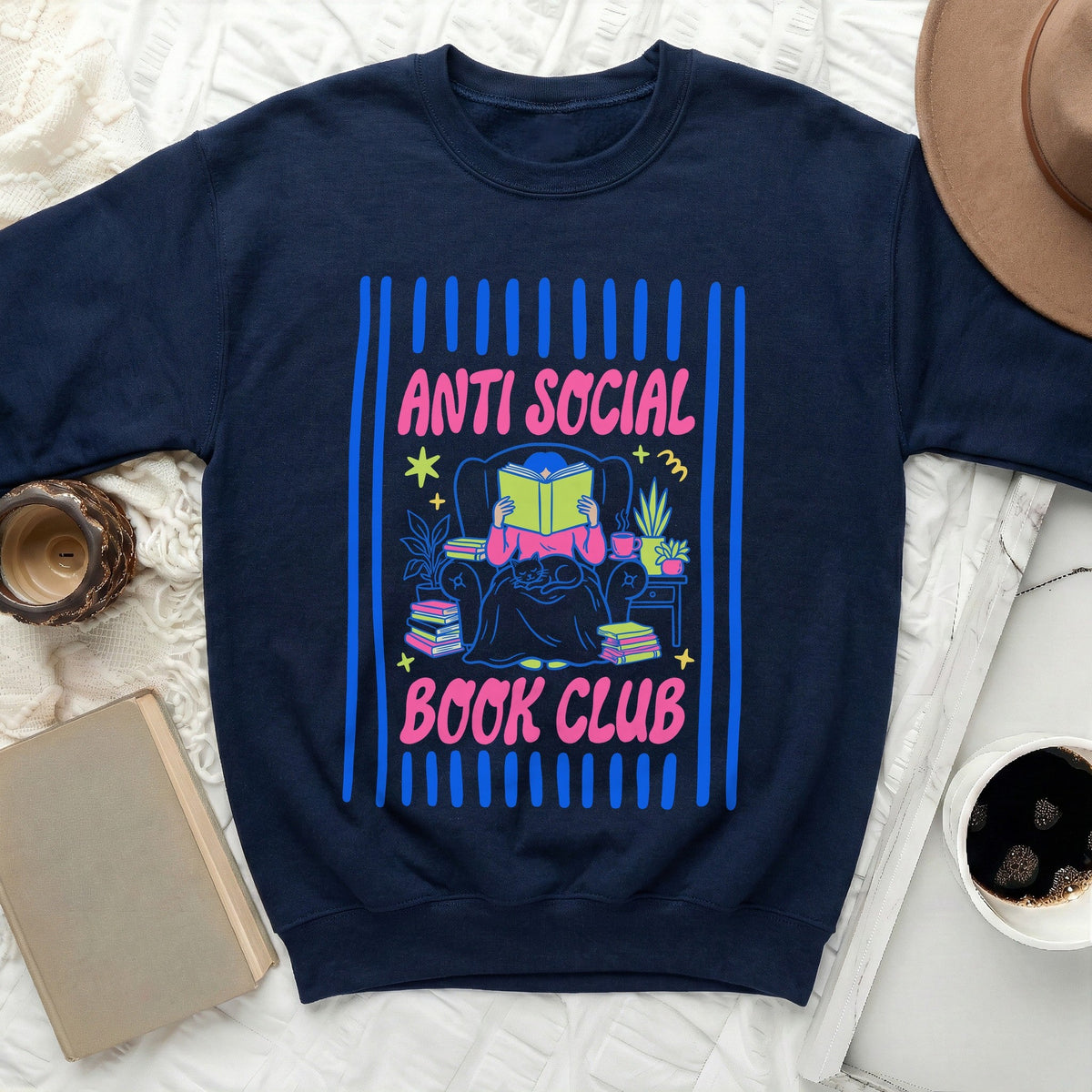 Anti Social Book Club Icon Sweatshirt