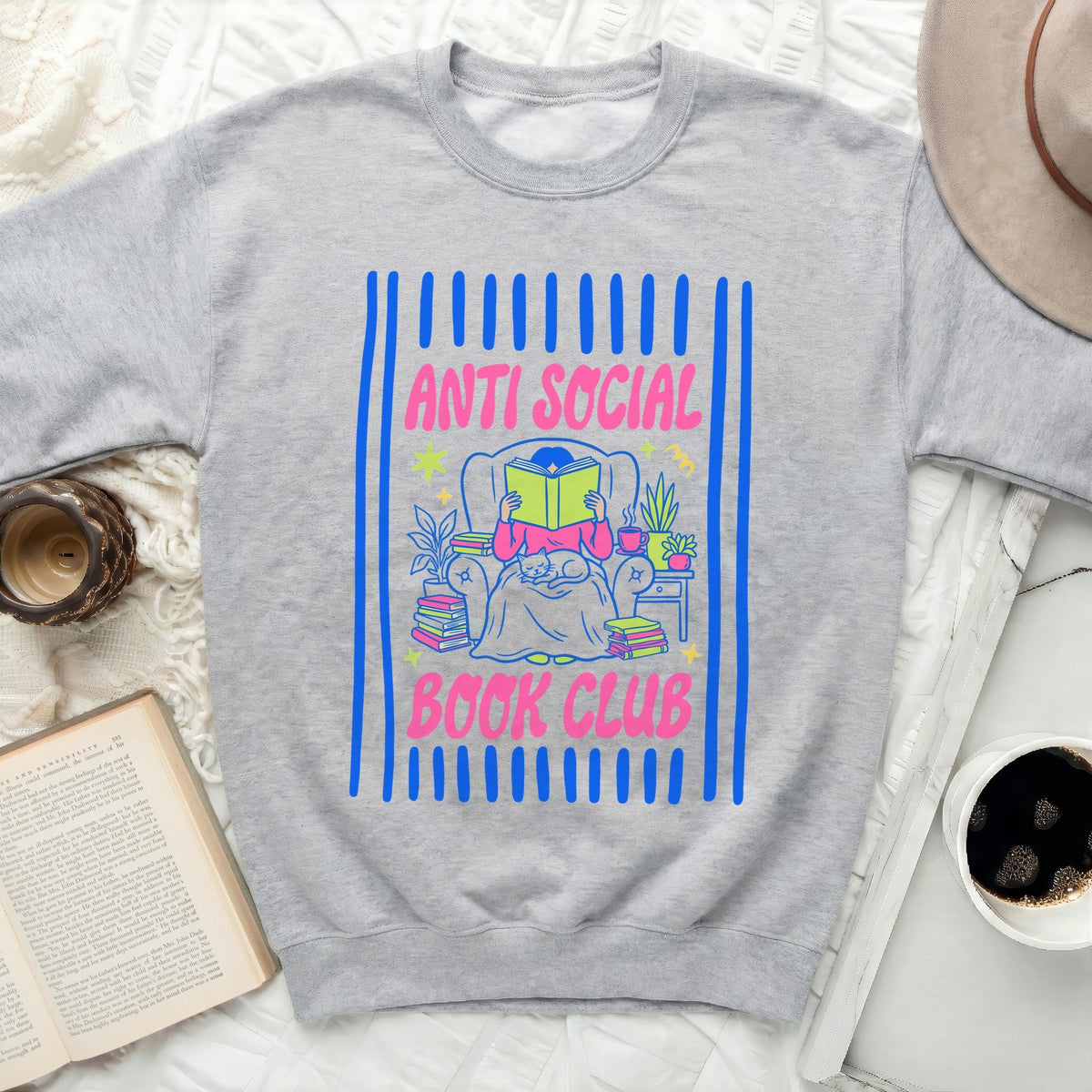 Anti Social Book Club Icon Sweatshirt