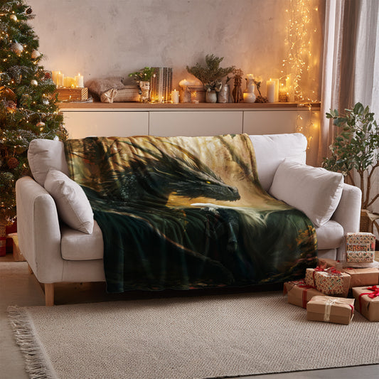 TOG Manon and Abraxos Velveteen Plush Blanket