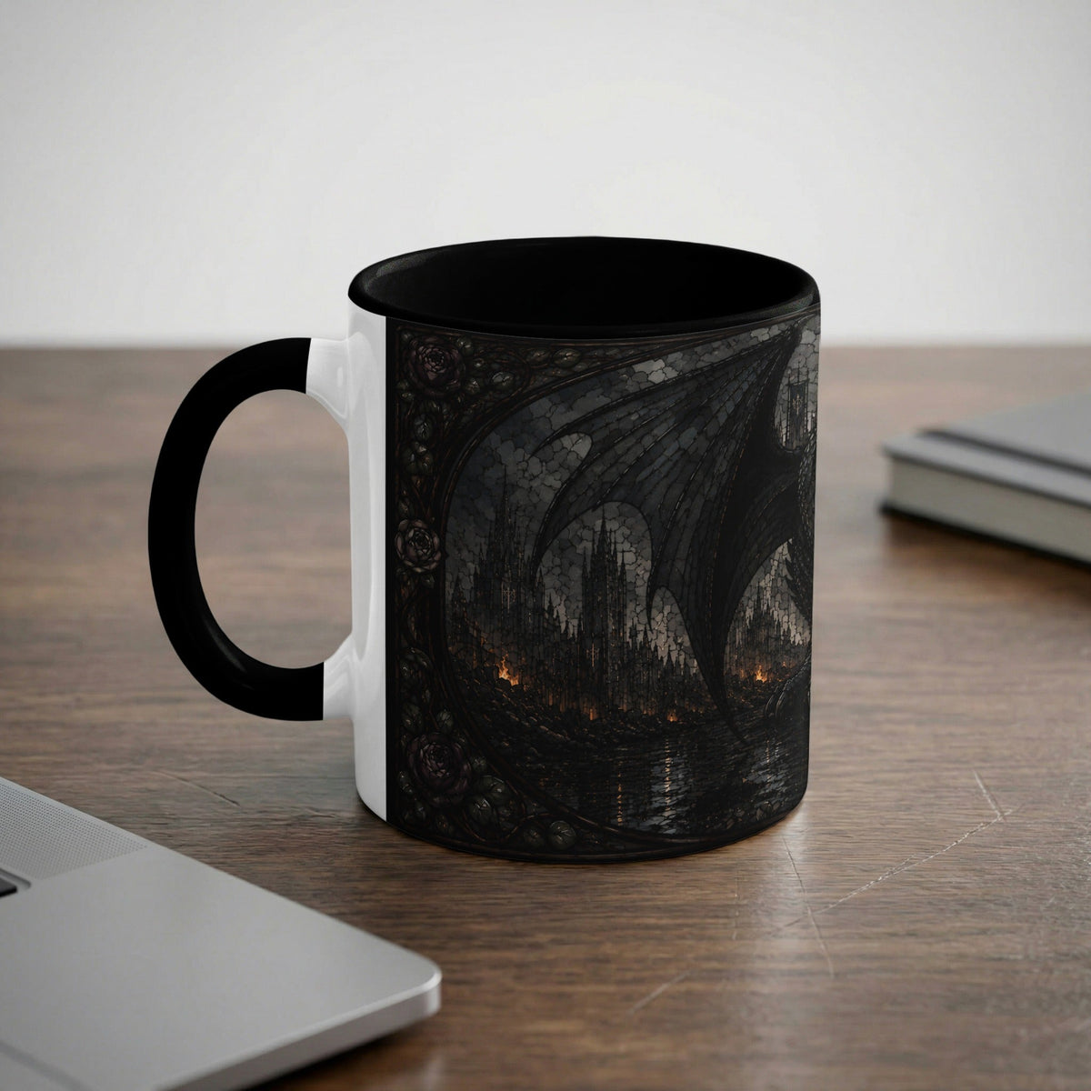 Violet and Tarin Stained Glass Mug
