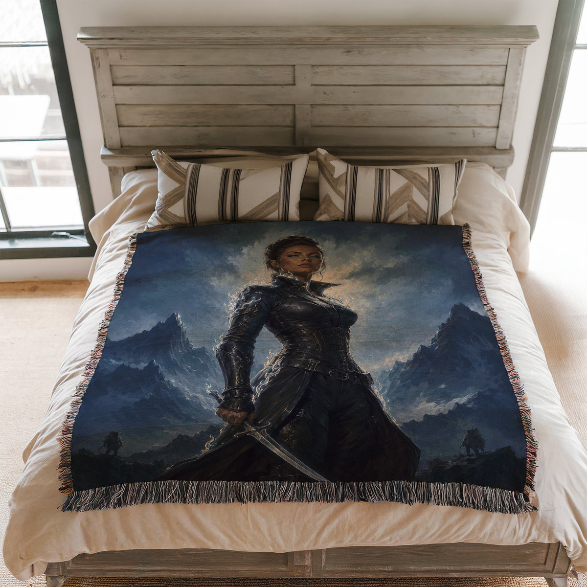Night Sky Woven Throw Blanket