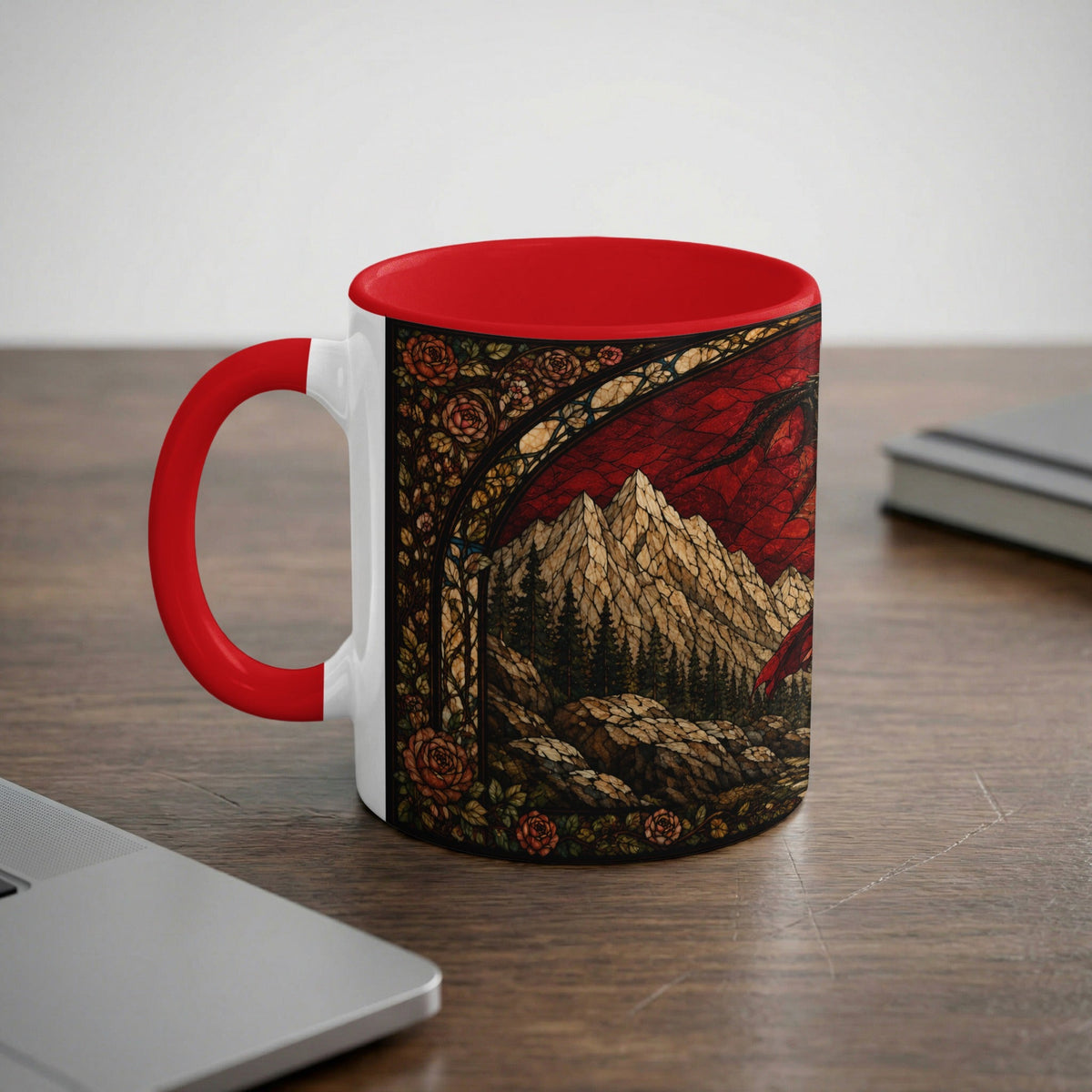 Manon Stained Glass Art Mug