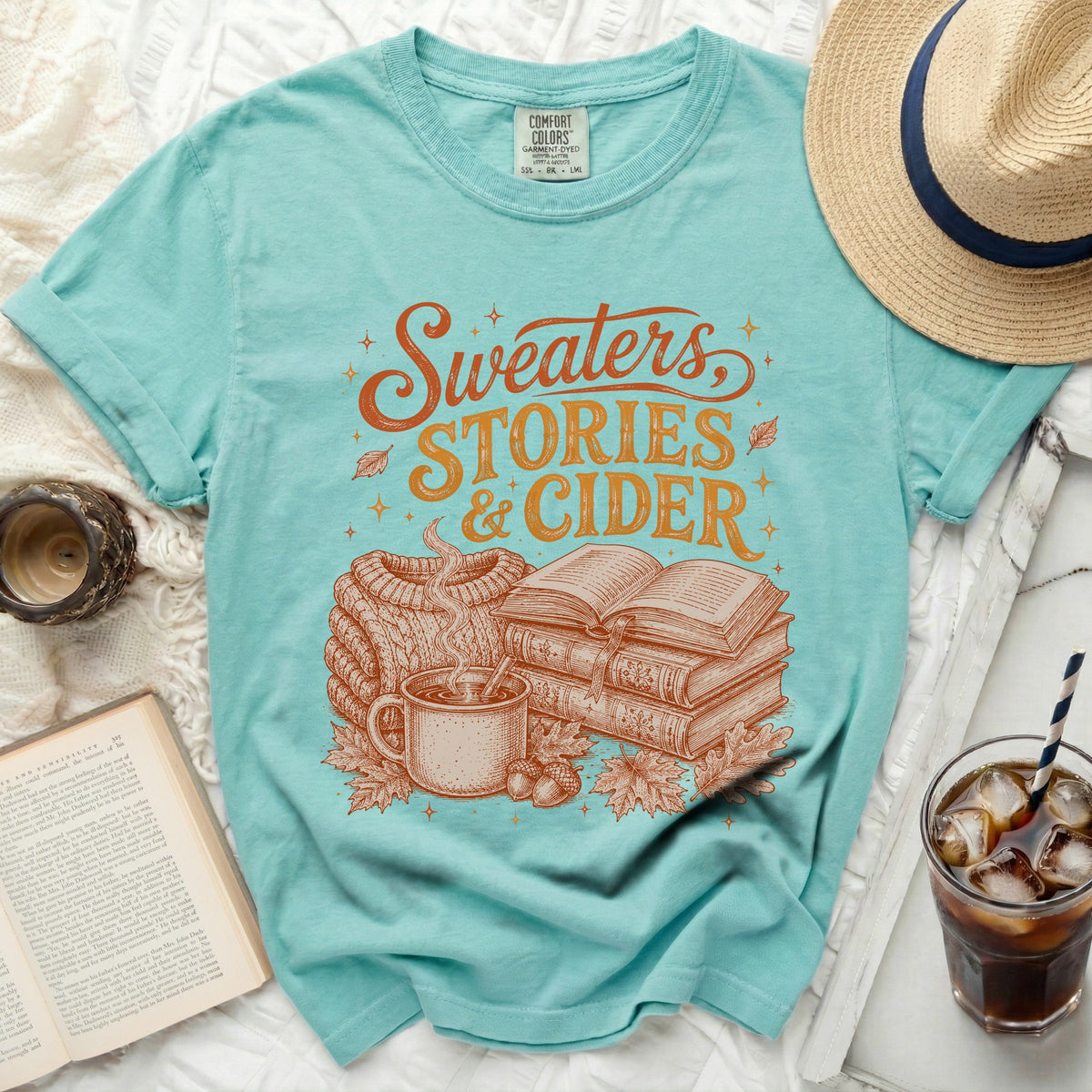 Sweaters, Stories & Cider Tee